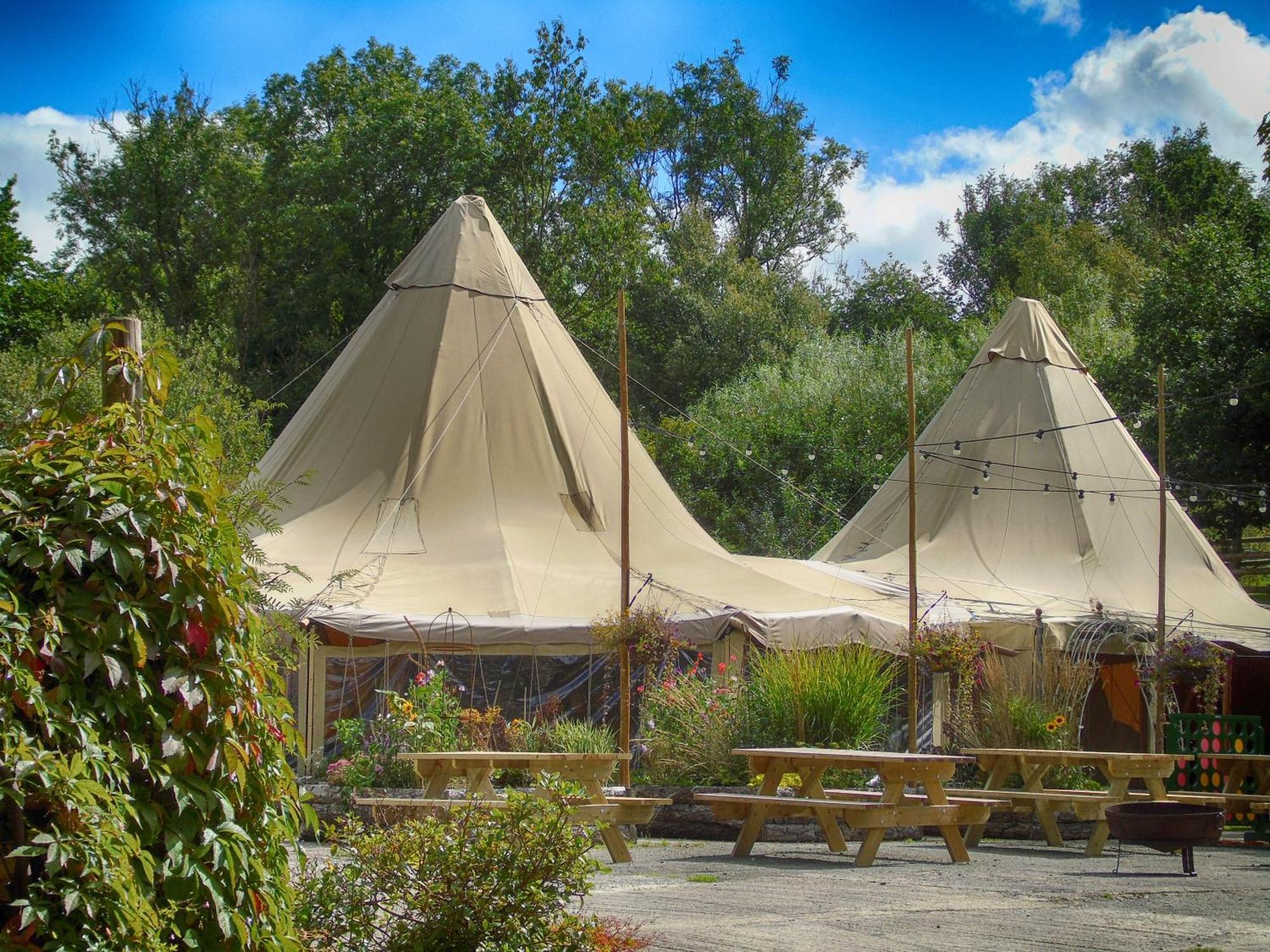 Llandysul Ceridwen Glamping, Double Decker Bus And Yurts酒店 外观 照片